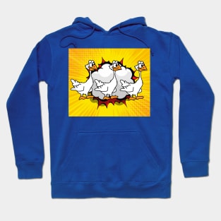 Funny Ducks To Laugh Hoodie